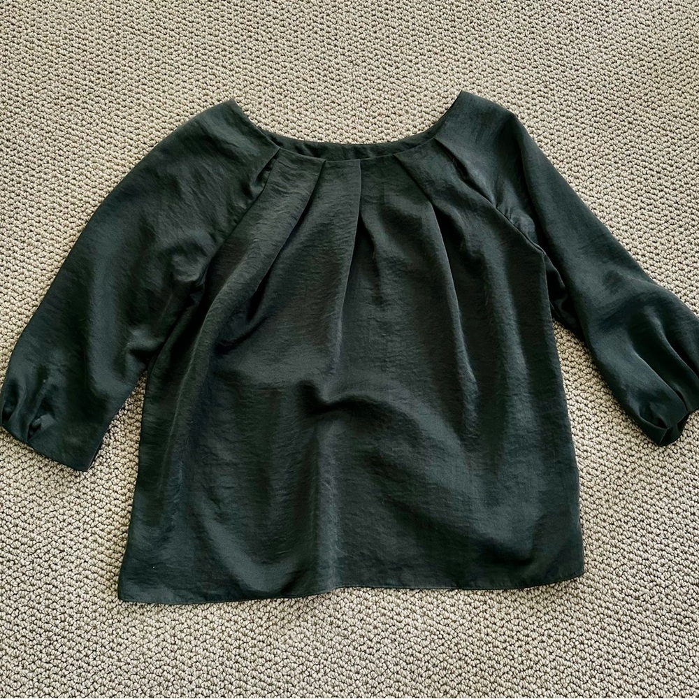 Talbots silky blouse Size 10P